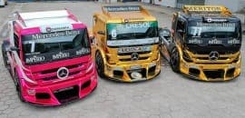 Am Motorsport apresenta seus três caminhões para a temporada 2019 da Copa Truck
