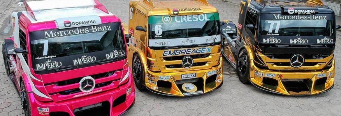 Am Motorsport apresenta seus três caminhões para a temporada 2019 da Copa Truck