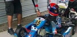 Enzo Vidmontiene vence desafio de kart em Ocala e segue trajetória de conquistas nos EUA