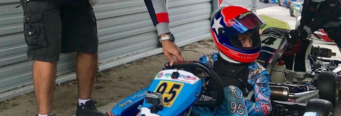 Enzo Vidmontiene vence desafio de kart em Ocala e segue trajetória de conquistas nos EUA