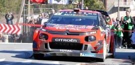 Ogier conquista quarto pódio consecutivo para a Citroën