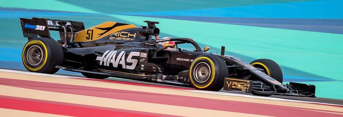 Novamente de surpresa, Pietro Fittipaldi testa carro da Haas no Bahrein