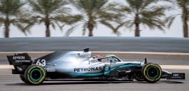 Testes da F1 no Bahrein: guiando pela Mercedes no 2º dia, Russell faz o melhor tempo no ‘combinado’