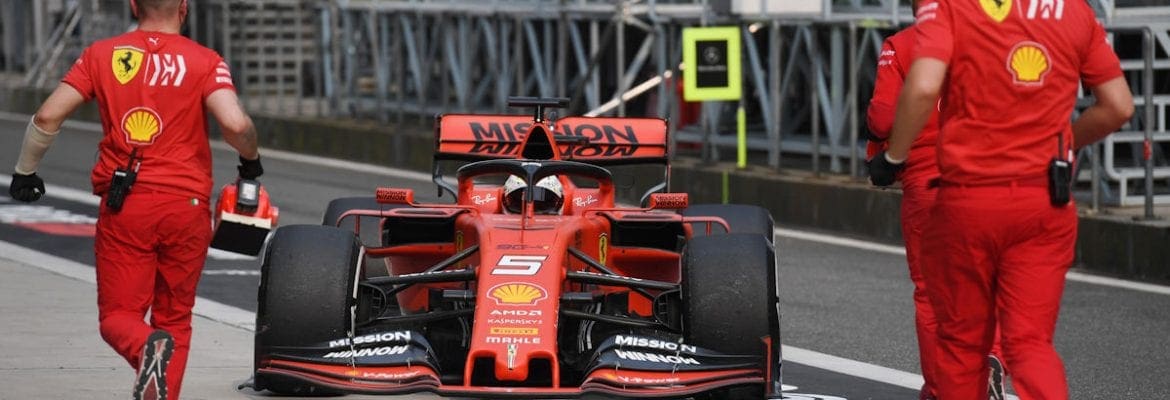 Vettel segue otimista com vantagem da Ferrari nas retas