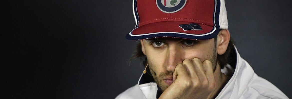 Giovinazzi está sentindo a pressão em sua temporada de “estréia” na F1