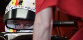 Vettel vê “bom sinal” nas atualizações da Ferrari