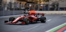 GP do Azerbaijão: Com Leclerc, Ferrari lidera tranquilo o último treino em Baku