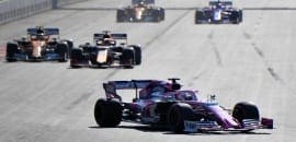Sergio Perez comemora P6 após dia “fantástico” em Baku