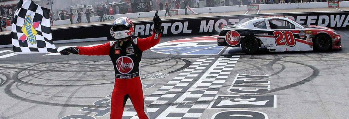 Xfinity Series: Christopher Bell vence em Bristol e fatura o bônus de 100 mil dólares