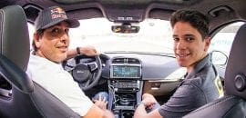VÍDEO: Cacá Bueno apresenta Velopark para Marcel Coletta, o mais jovem piloto da Stock Car