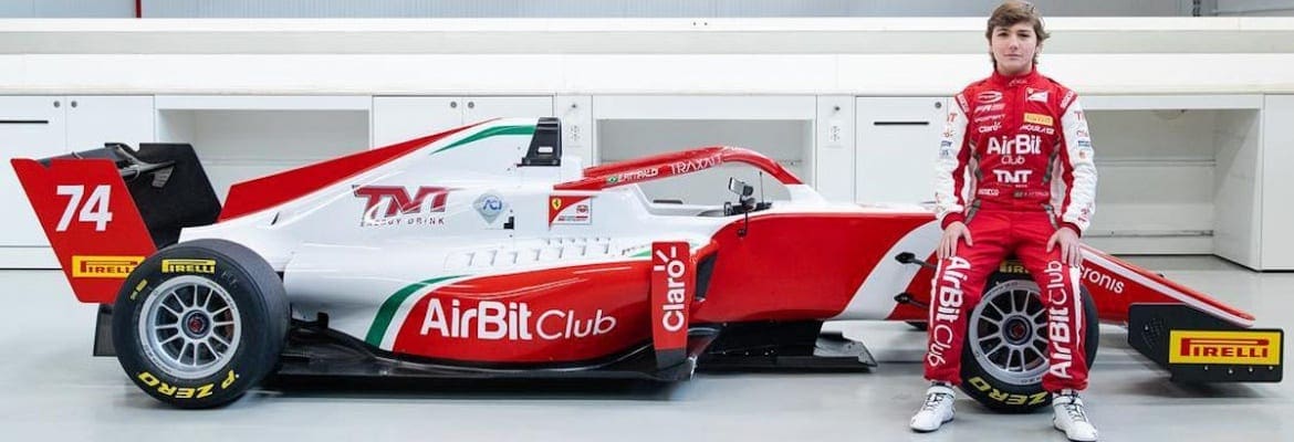 Atual campeão da F4 Italiana, Enzo Fittipaldi estreia na F3 Regional Europeia em Paul Ricard