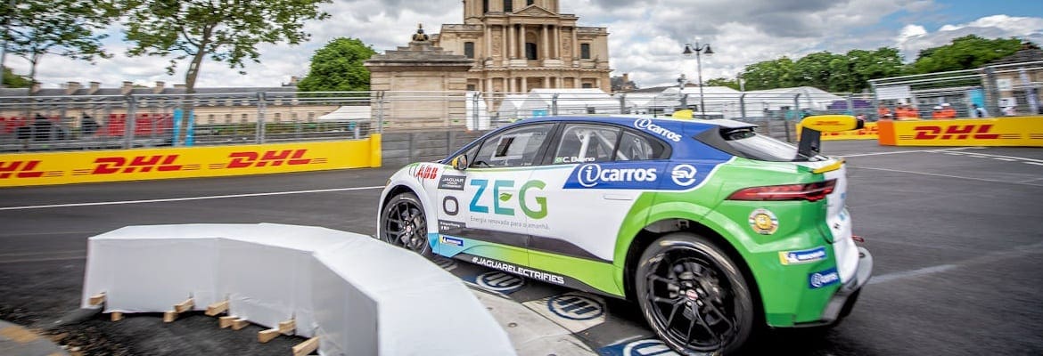 Cacá e Jimenez comandam dobradinha brasileira em treino do Jaguar I-PACE eTROPHY na França