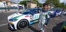 Jaguar Brazil Racing conquista sexto pódio consecutivo com 3º lugar de Jimenez em Paris
