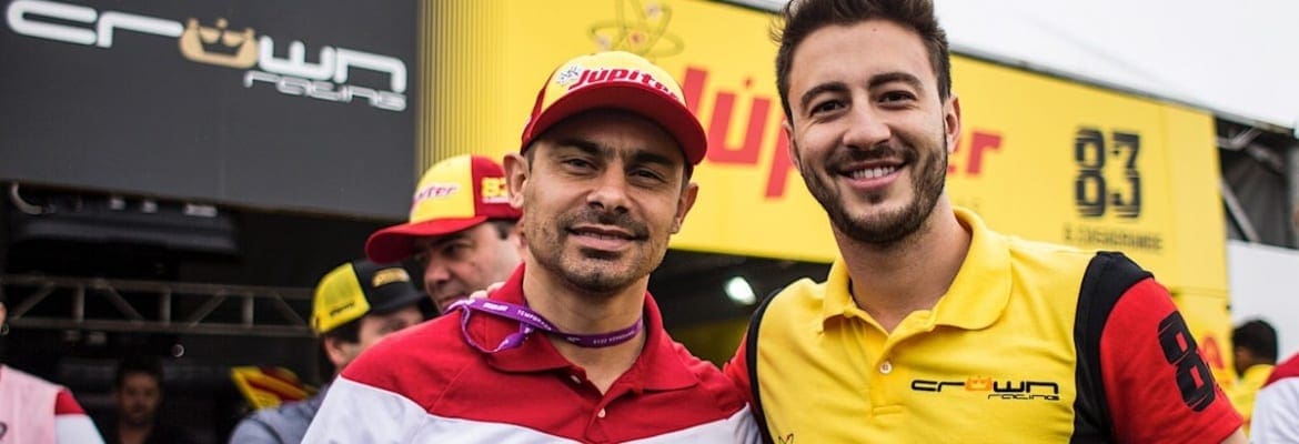 Rivais na torcida do Gre-Nal, Alex e Gabriel Casagrande celebram amizade na Stock Car