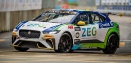 Jaguar cria Race eTaxi para levar passageiros corajoso para uma volta em Nurburgring