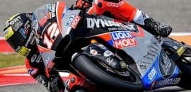 Na Moto2, Thomas Luthi vence o GP das Américas, enquanto o líder Baldassarri caiu