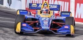 Partindo da pole, Alexander Rossi vence pelo 2º ano consecutivo em Long Beach