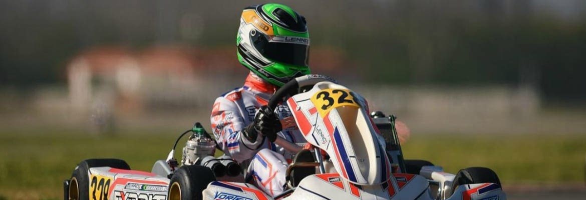 Matheus Ferreira estreia no Campeonato Europeu de Kart em Angerville