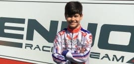 Matheus Ferreira é destaque na abertura do WSK Euro com 7º lugar entre 59 pilotos em Sarno