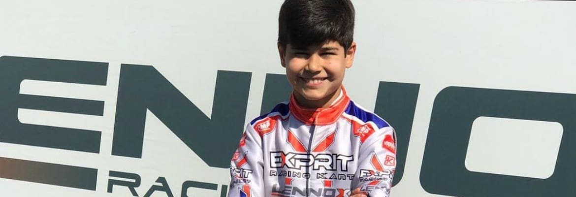 Matheus Ferreira é destaque na abertura do WSK Euro com 7º lugar entre 59 pilotos em Sarno