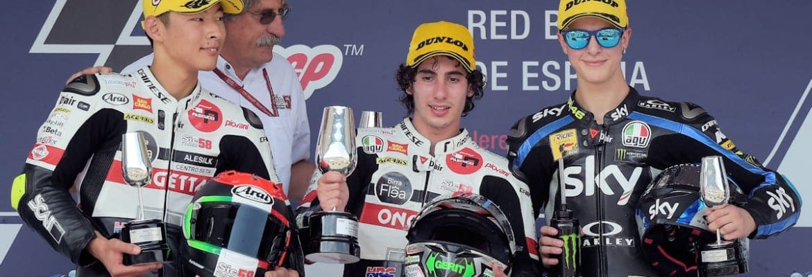 Niccolo Antonelli garante a primeira dobradinha da SIC58 na Moto3