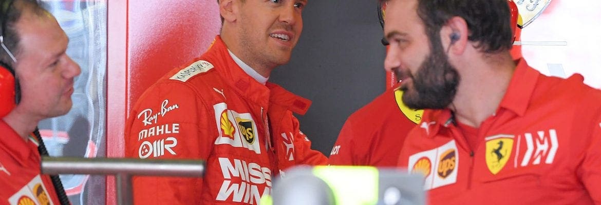 “Estou feliz, mas ao mesmo tempo não estou”, afirmou Vettel