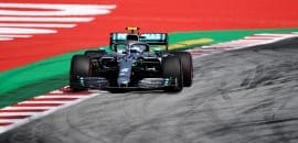 Bottas mais rápido novamente no TL2 com Hamilton próximo