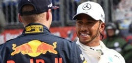 “Se estivermos próximos, será entre Hamilton e Max”, diz Verstappen