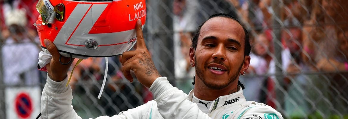 Lewis Hamilton (Mercedes) - GP de Mônaco F1 2019
