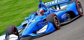 Com dobradinha da Chip Ganassi, Felix Rosenqvist faz a pole em Indianápolis