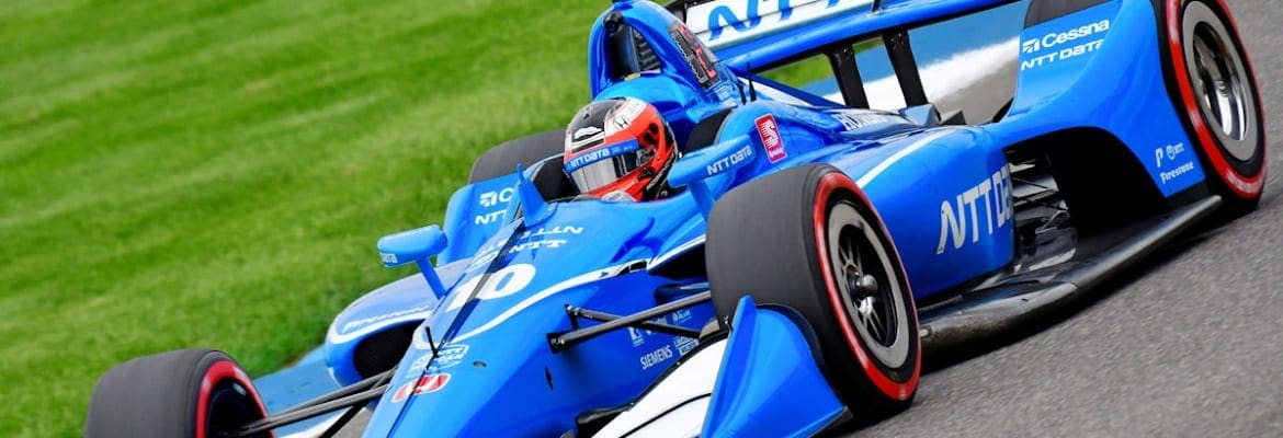 Com dobradinha da Chip Ganassi, Felix Rosenqvist faz a pole em Indianápolis