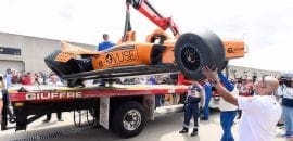 Indy 500: Alonso sai ileso de forte acidente em Indianápolis; veja o vídeo
