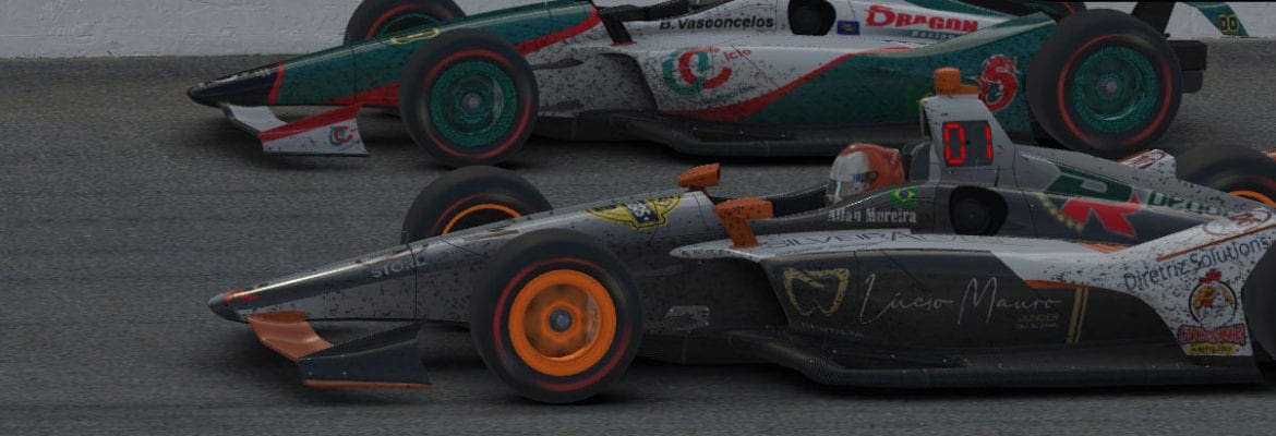 F1BC: Aguiatech Indy Pro tem corrida com 9 bandeiras amarelas em Indianápolis