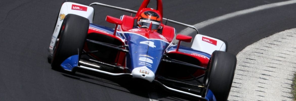 Matheus Leist conquista lugar na oitava fila da Indy 500