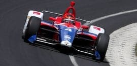 Matheus Leist conquista lugar na oitava fila da Indy 500