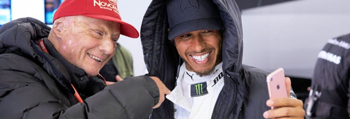 Hamilton: “Perdemos Niki este ano e não parece o mesmo sem ele”