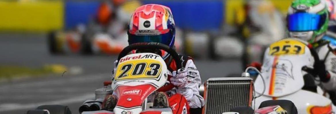 Rafael Câmara é o mais rápido em classificatório do Europeu de Kart na Suécia