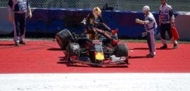 Verstappen culpou o vento por seu acidente no TL2