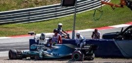 Bottas explica o que o levou a bater durante o TL2