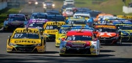 Com apenas 17 anos, Marcel Coletta é destaque na Stock Car com top 10 e primeira fila em Londrina