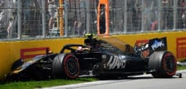 Magnussen vai largar do pit lane após acidente no Q2