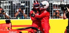 Leclerc feliz pela pole de Vettel, mas espera uma boa corrida para ele mesmo amanhã