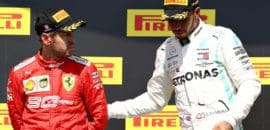 Vettel também recebeu dois pontos de penalidade em sua licença pelo incidente
