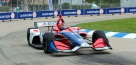 Matheus Leist disputa etapa da Indy em Iowa, onde fez história com vitória na Lights em 2017