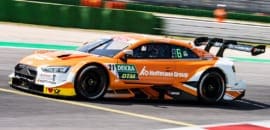 Pietro Fittipaldi conquista top-5 na DTM com a Audi em Misano