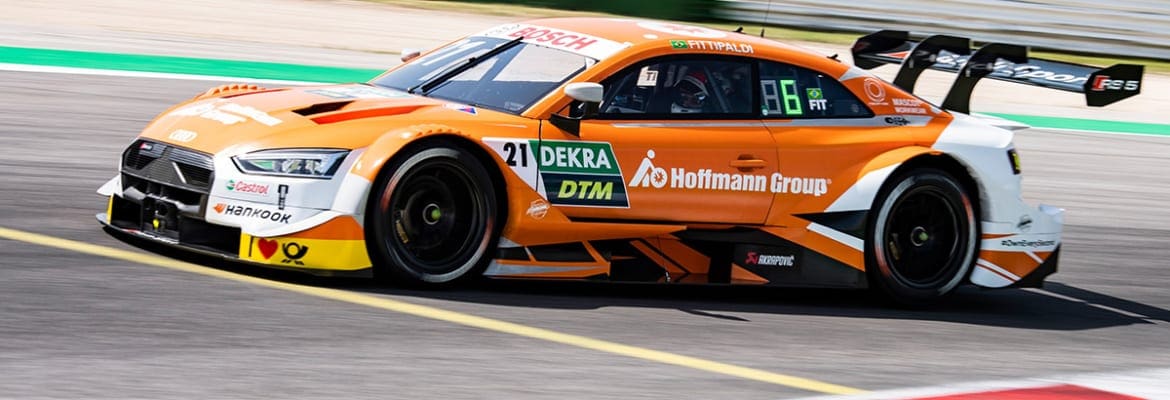 Pietro Fittipaldi conquista top-5 na DTM com a Audi em Misano
