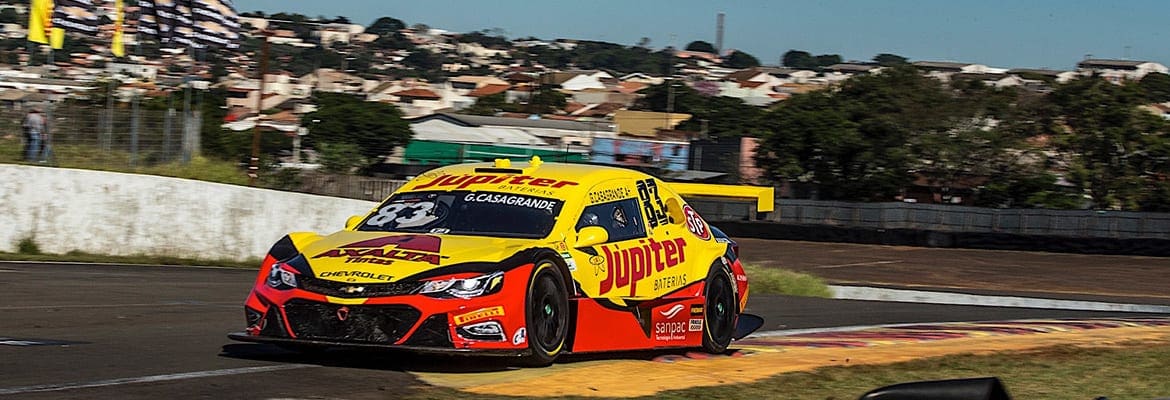 Apesar de quebra em Londrina, Gabriel Casagrande segue entre os primeiros do campeonato