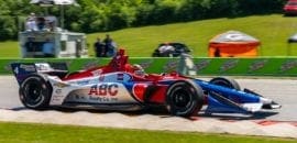 Dia difícil para a AJ Foyt no GP de Road America