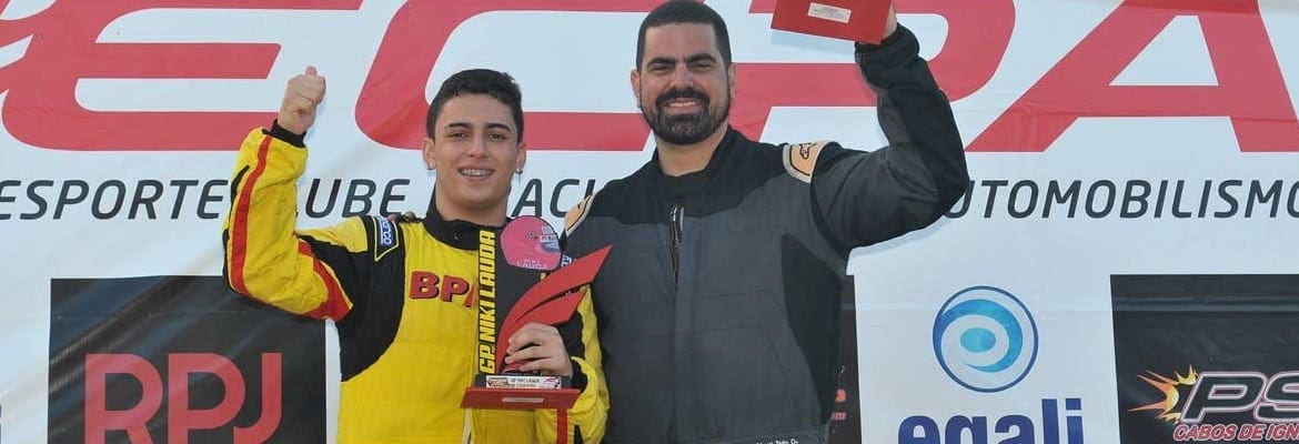 Garoto e veterano dividem o título do  GP Niki Lauda de Fórmula Vee em Piracicaba