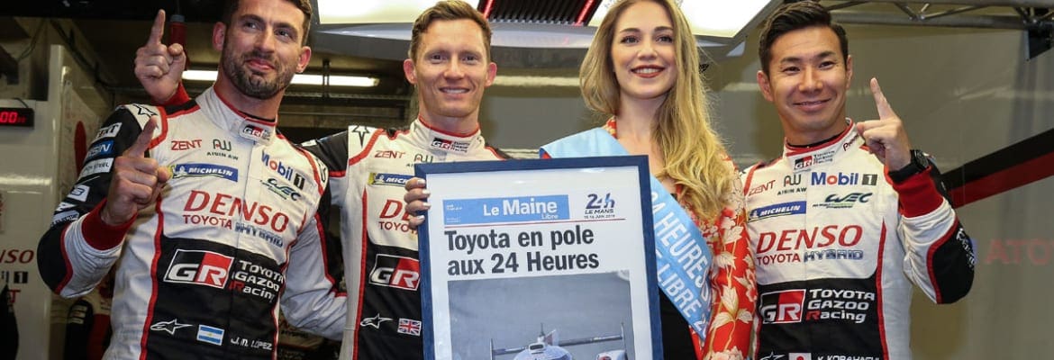 Toyota garante dobradinha no grid de largada para a 87ª edição das 24 Horas de Le Mans